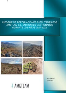 Informe repoblaciones 2021-2022